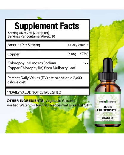 Infused Essentials Liquid Chlorophyll Drops