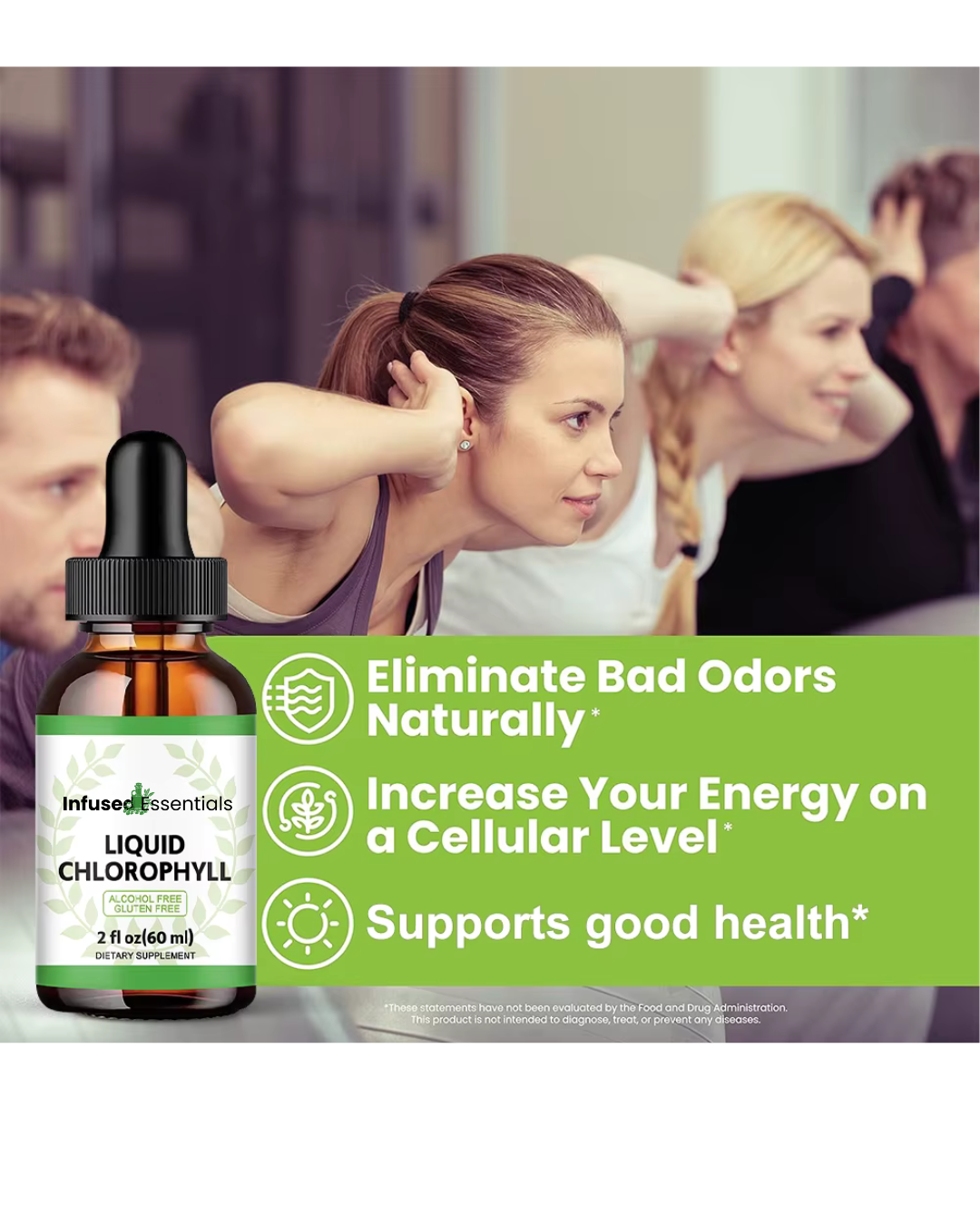 Infused Essentials Liquid Chlorophyll Drops
